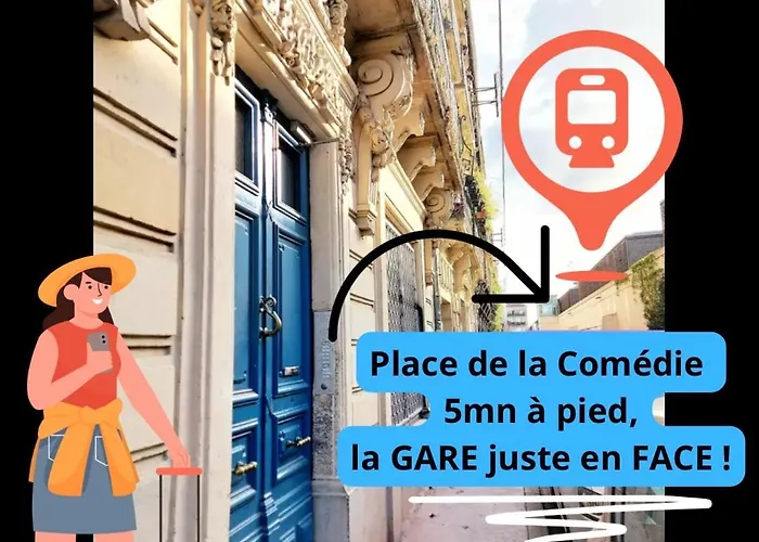 Appartamento L'echappée Belle, Centre Historique, Gare Montpellier